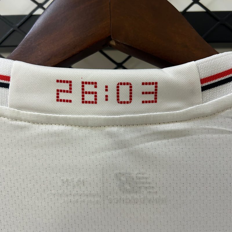 Camisa São Paulo Home 25/26 - New Balance Torcedor Masculina - Lançamento
