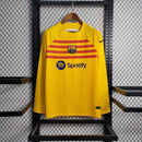 Camisa Barcelona 4 Manga comprida 23/24 - Versão Torcedor