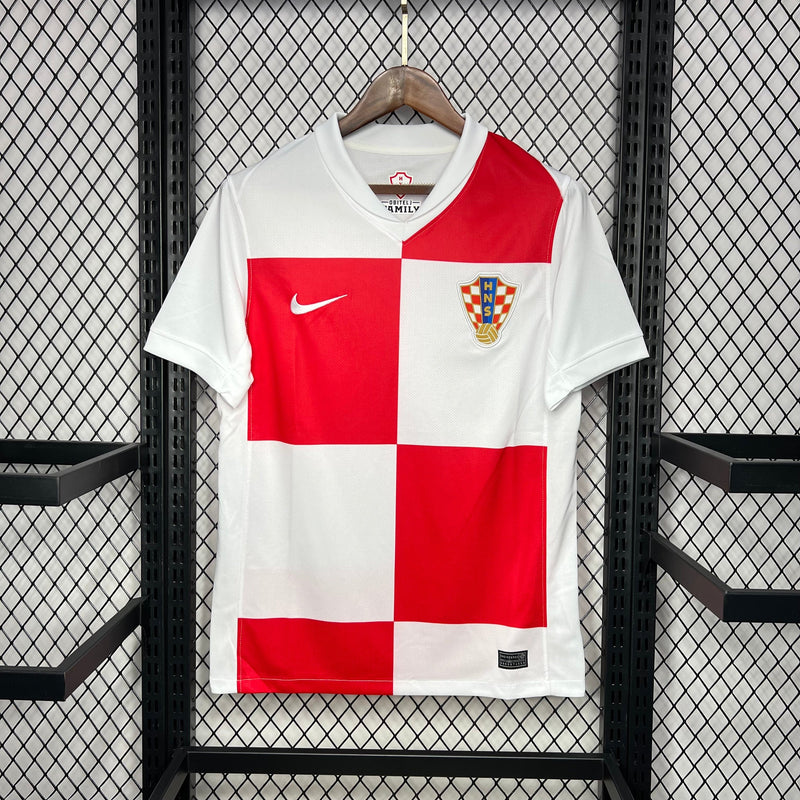 Camisa Croácia Home 24/25 - Torcedor Masculina