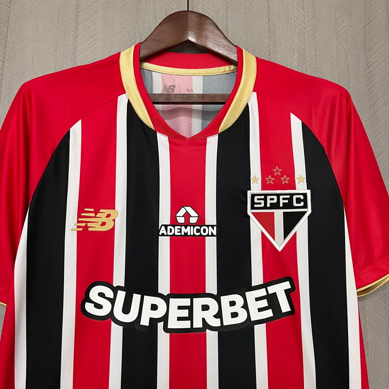 Camisa São Paulo Home 25/26 II - New Balance Torcedor Masculina - Lançamento