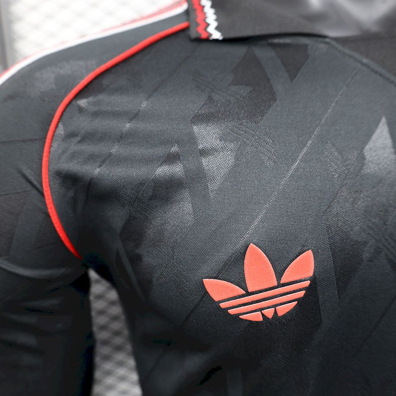 Camisa Manchester United Edição-Especial 25/26 - Versão Jogador Manga Comprida